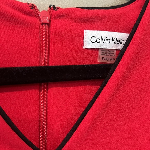Calvin Klein Ruby Bow dress Sz 4p NWOT - Picture 6 of 9